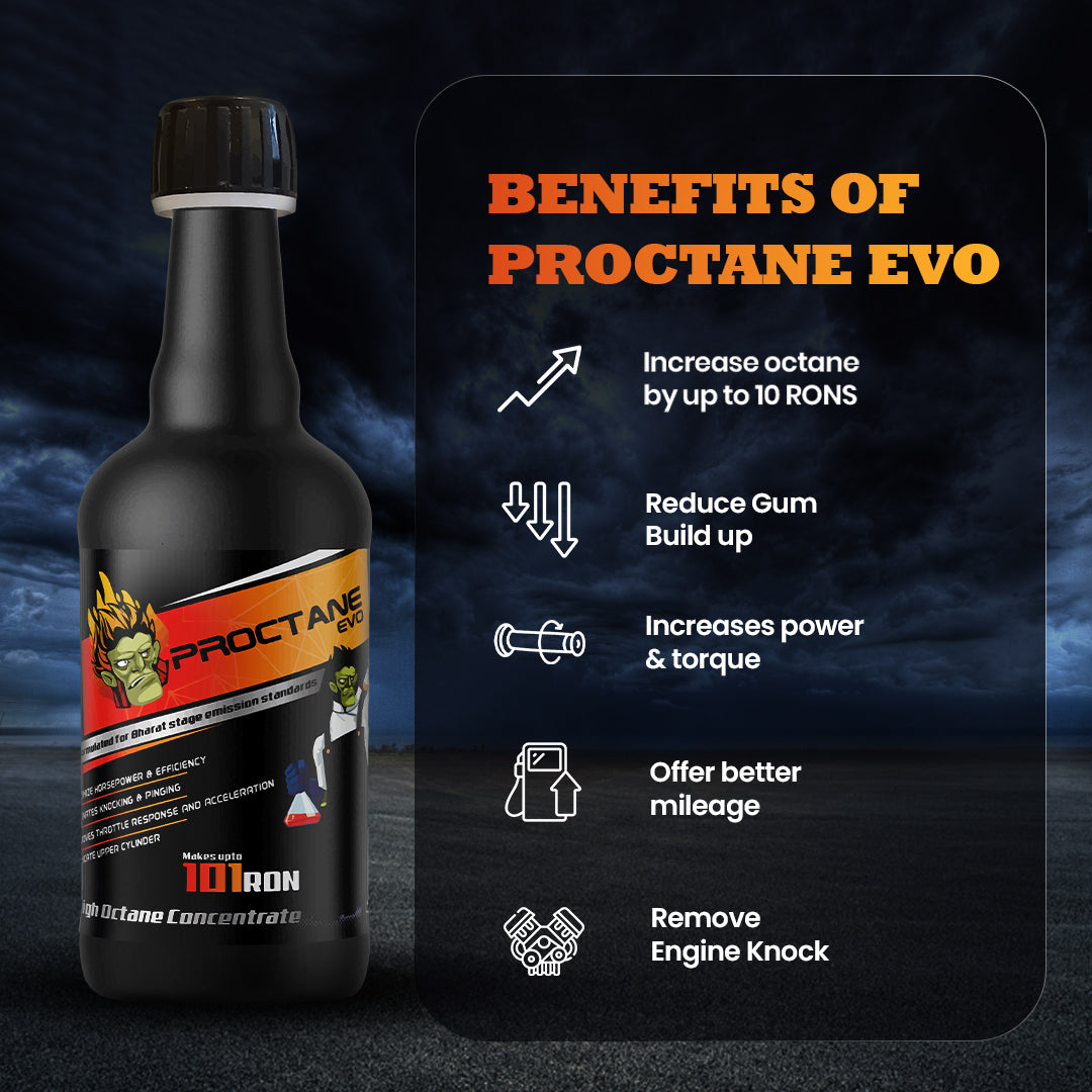 Proctane EVO — Octane Booster + E20 Ethanol Stabilizer for Petrol Cars ...