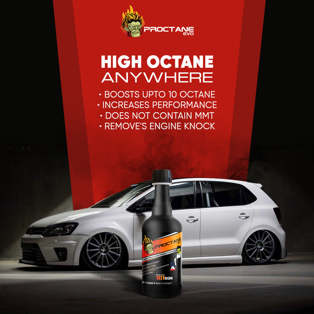 PROCTANE-EVO | Cars & Bikes Performance Booster | With Ethanol Stabilizer (Pack of 2)