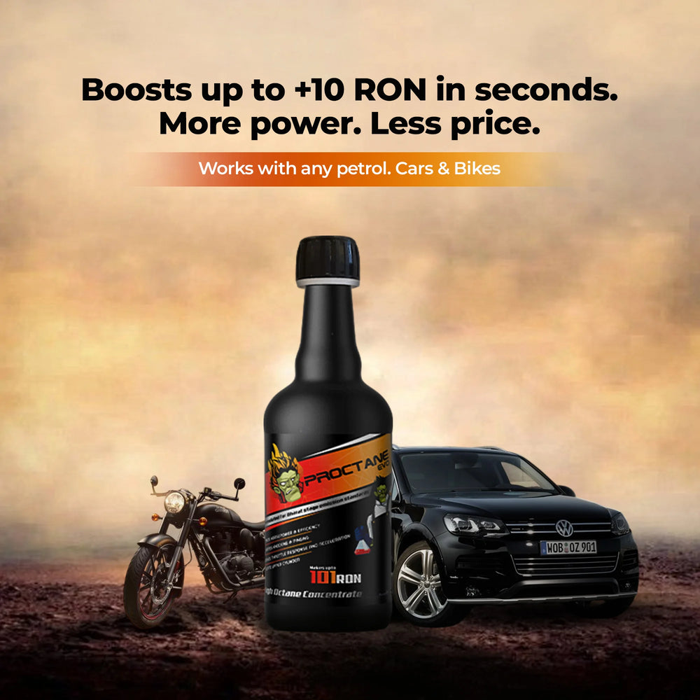 Exlr Proctane EVO — Octane Booster + E20 Ethanol Stabilizer for Petrol Cars ...