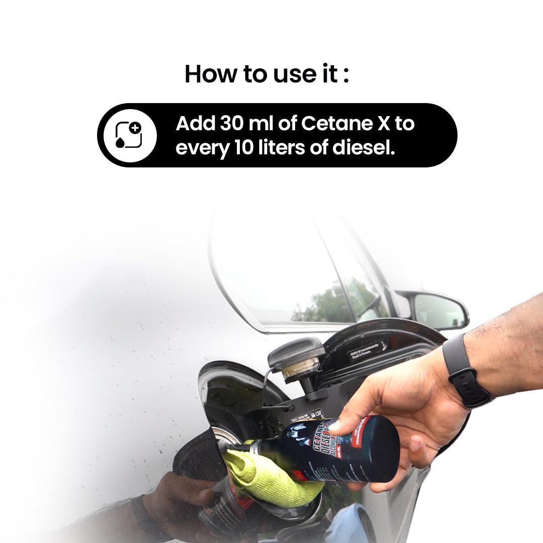 Cetane-X — Cetane Booster + Diesel Injector Cleaner for More Power