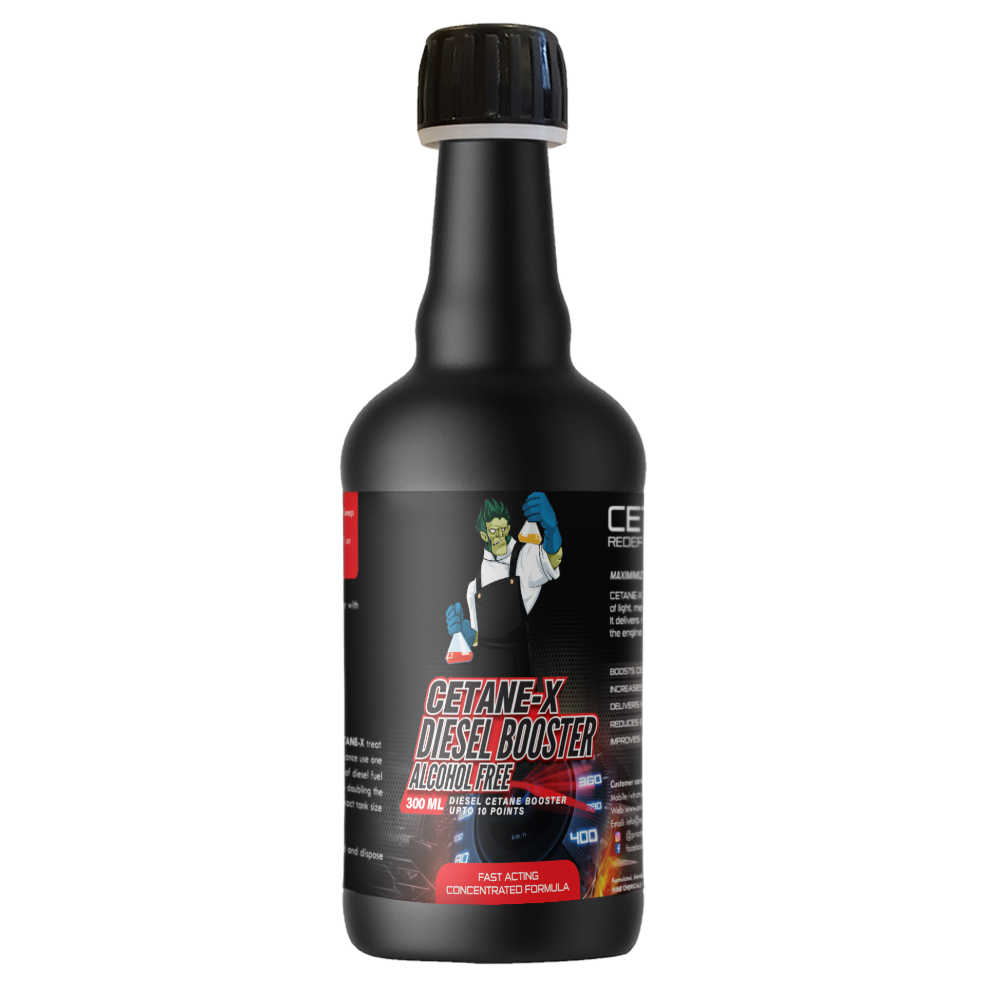 CETANE-X | Cetane Booster for Maximum Engine Power for Diesel Vehicle